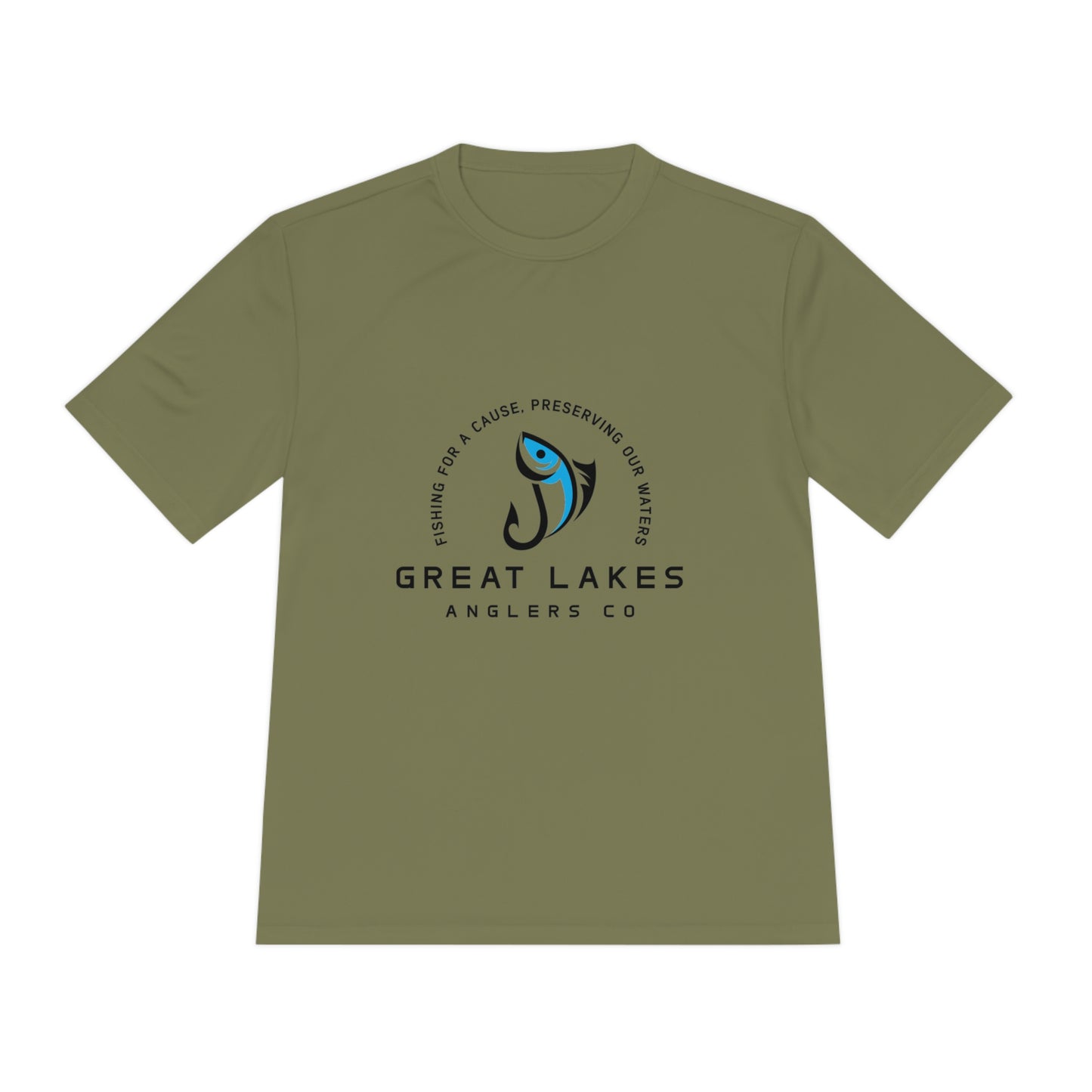 Great Lakes Anglers Co Moisture Wicking Tee