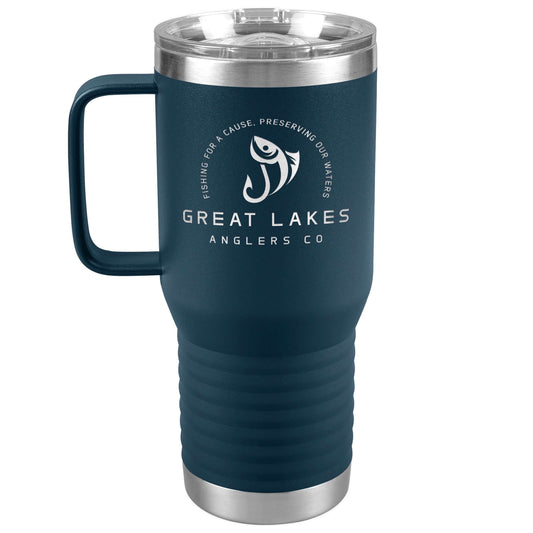 Great Lakes Anglers Co 20oz Travel Tumbler - Colored